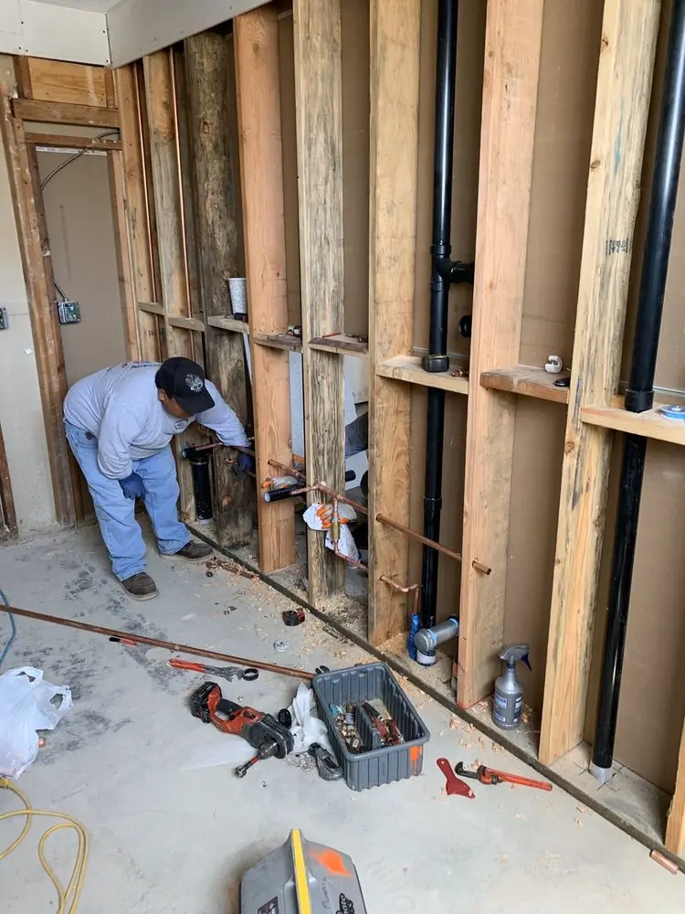 Commercial rough-in plumbing for Commercial Plumbing in Gridley